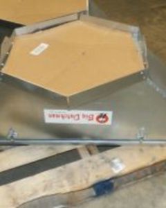 SCREENER,MODEL 350 TOP MNT,F/40 DEG. ROOF, PLASTIC TUBE ANCH